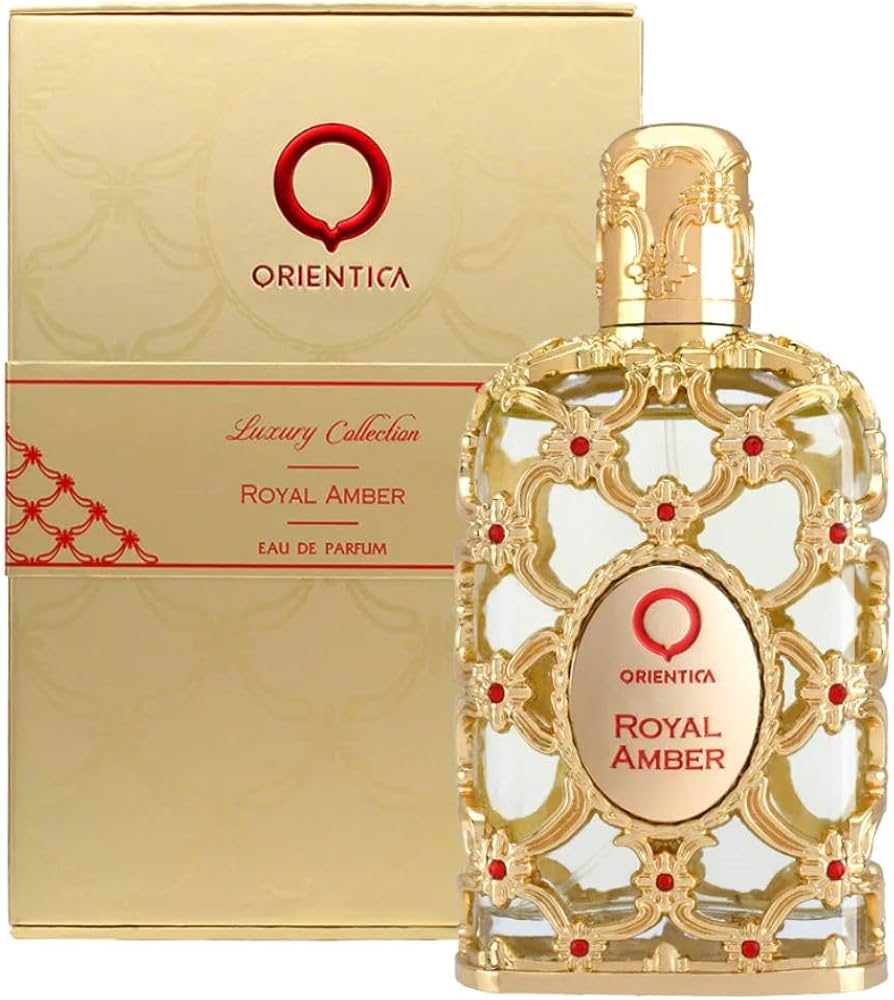Royal Amber Unisex Eau De Parfum Spray by Orientica 2.7oz